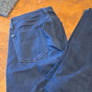 7 For All Mankind Dark Blue Skinny Jeans